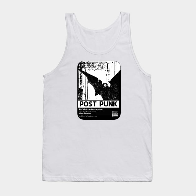 POST PUNK Tank Top by theanomalius_merch